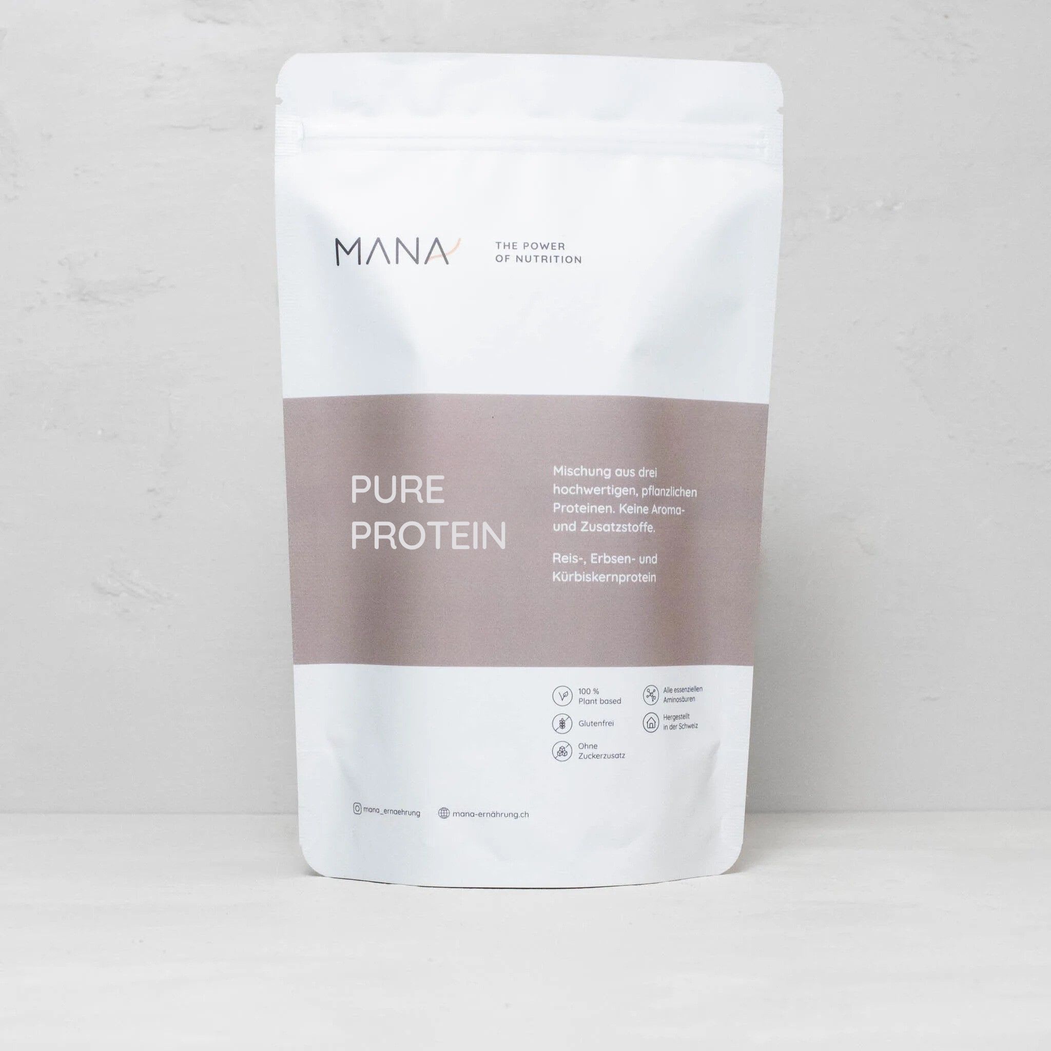 Pure Protein, eine vegane Proteinmischung im Beutel